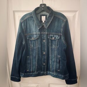 LC Lauren Conrad Jean Jacket- Size XL
